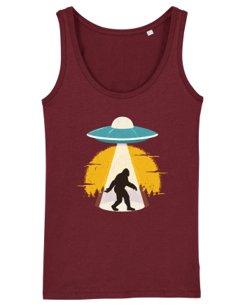 BIGFOOT UFO Abduction Burgundy
