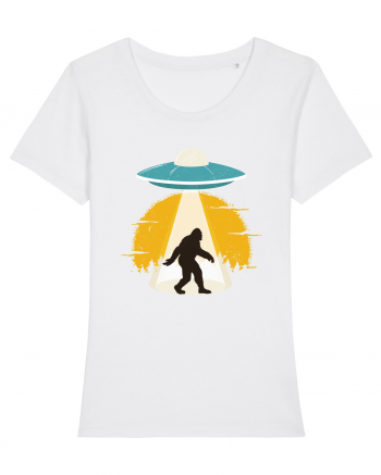 BIGFOOT UFO Abduction White