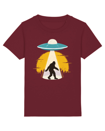 BIGFOOT UFO Abduction Burgundy