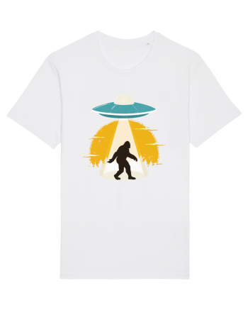 BIGFOOT UFO Abduction White