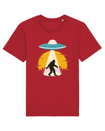 BIGFOOT UFO Abduction Red