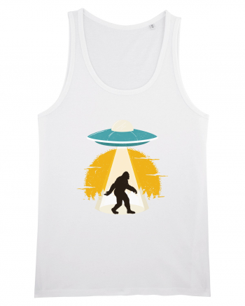 BIGFOOT UFO Abduction White