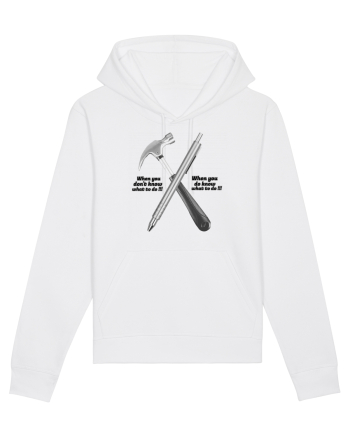 Hammer or Pen White