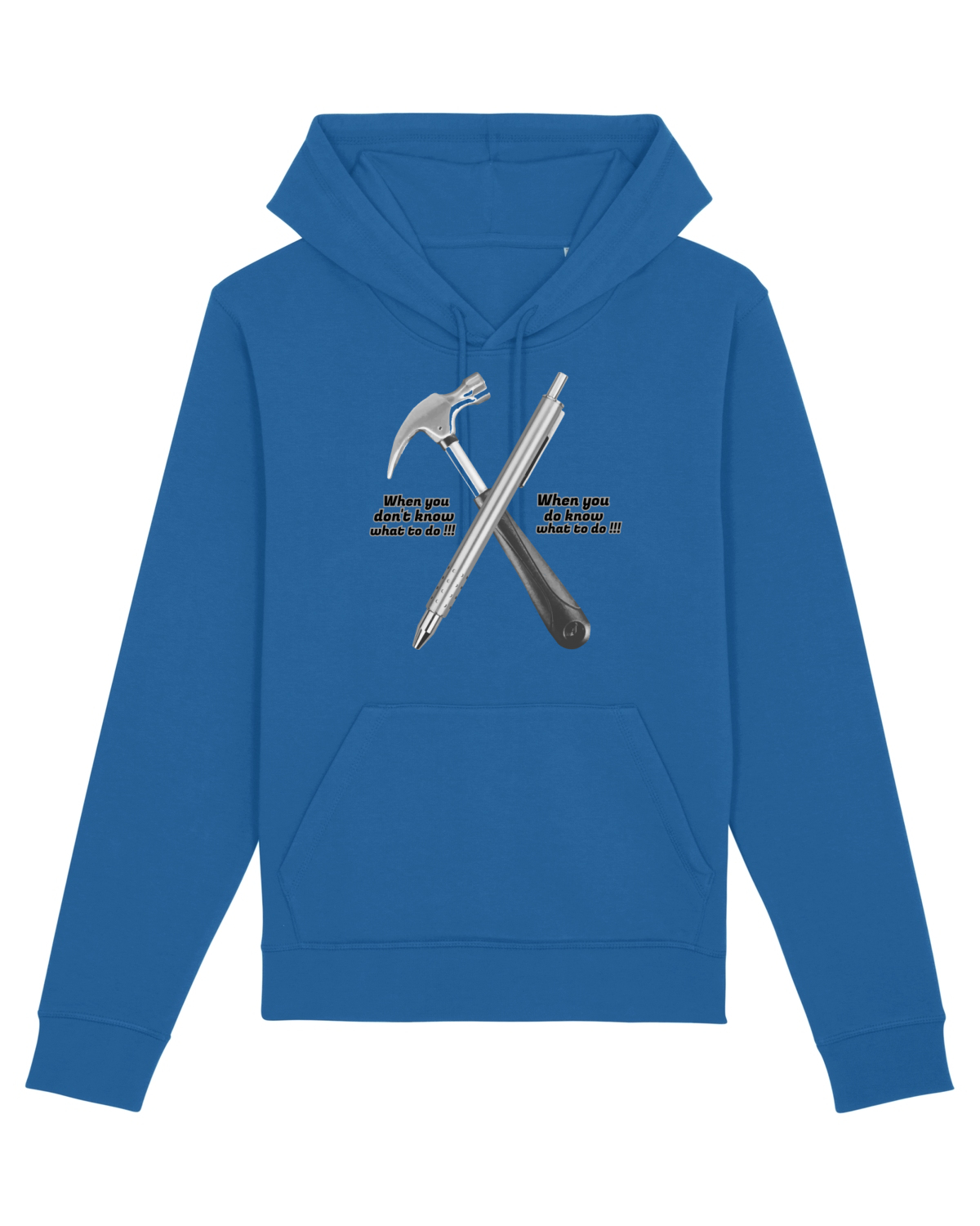 Hanorac Unisex Drummer Royal Blue
