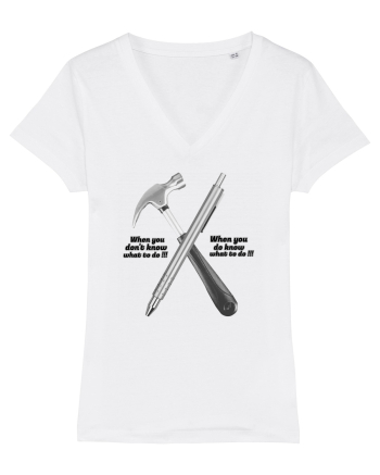 Hammer or Pen White