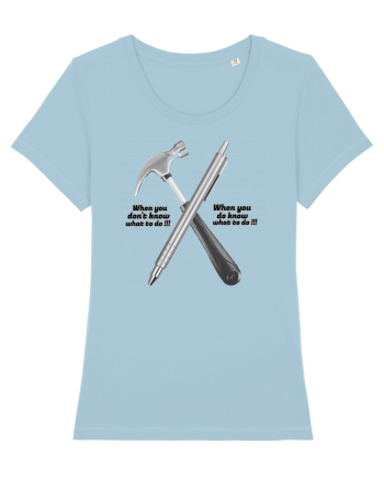 Hammer or Pen Sky Blue