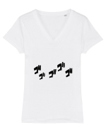 Manga SFX (gogogo) Tricou mânecă scurtă guler V Damă Evoker