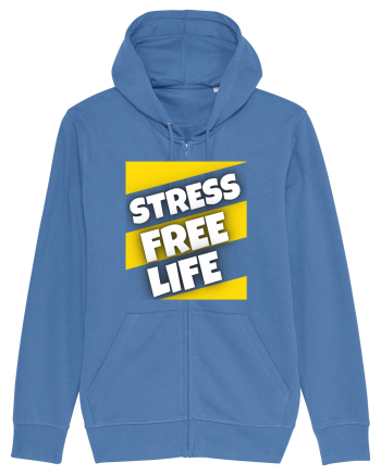 Stress Free Life Bright Blue