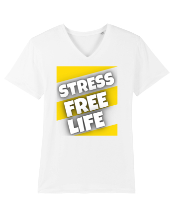 Stress Free Life White