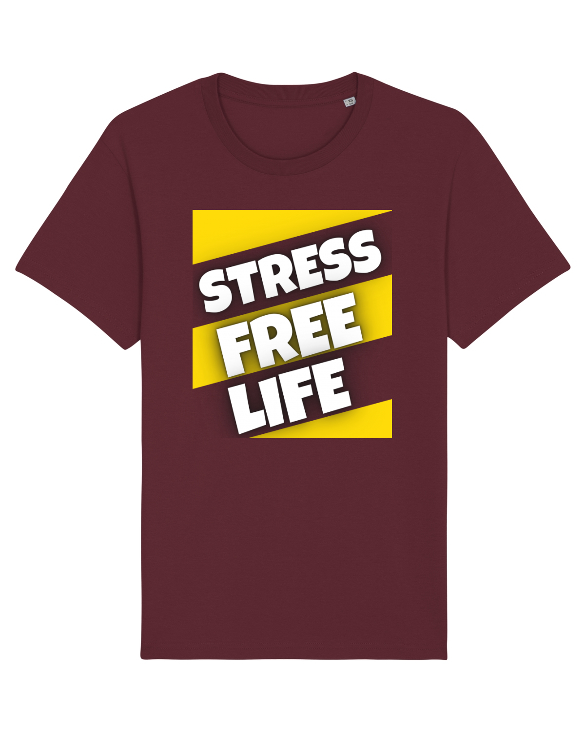 Tricou mânecă scurtă Unisex Rocker Burgundy
