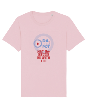 May the insulin be with you Cotton Pink