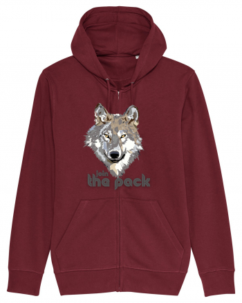 join the pack Burgundy