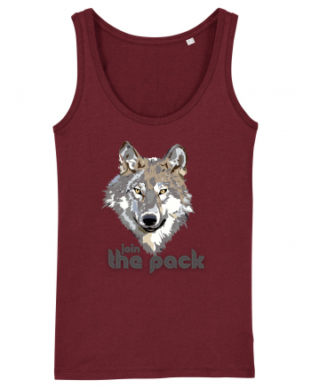 join the pack Burgundy