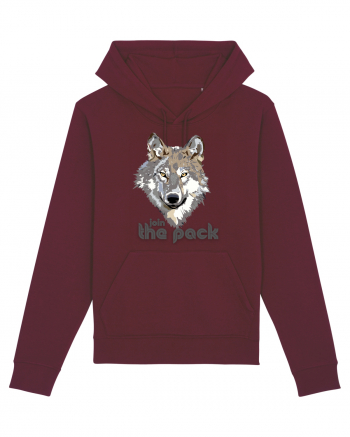 join the pack Burgundy