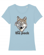 join the pack Tricou mânecă scurtă guler larg fitted Damă Expresser