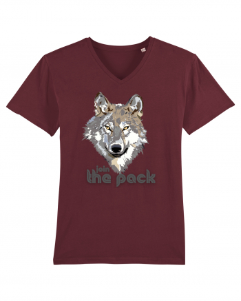 join the pack Burgundy