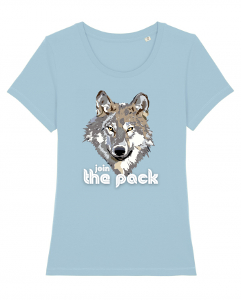 Join the pack ! white Sky Blue