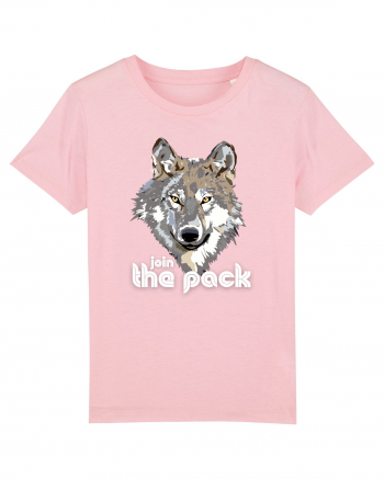 Join the pack ! white Cotton Pink