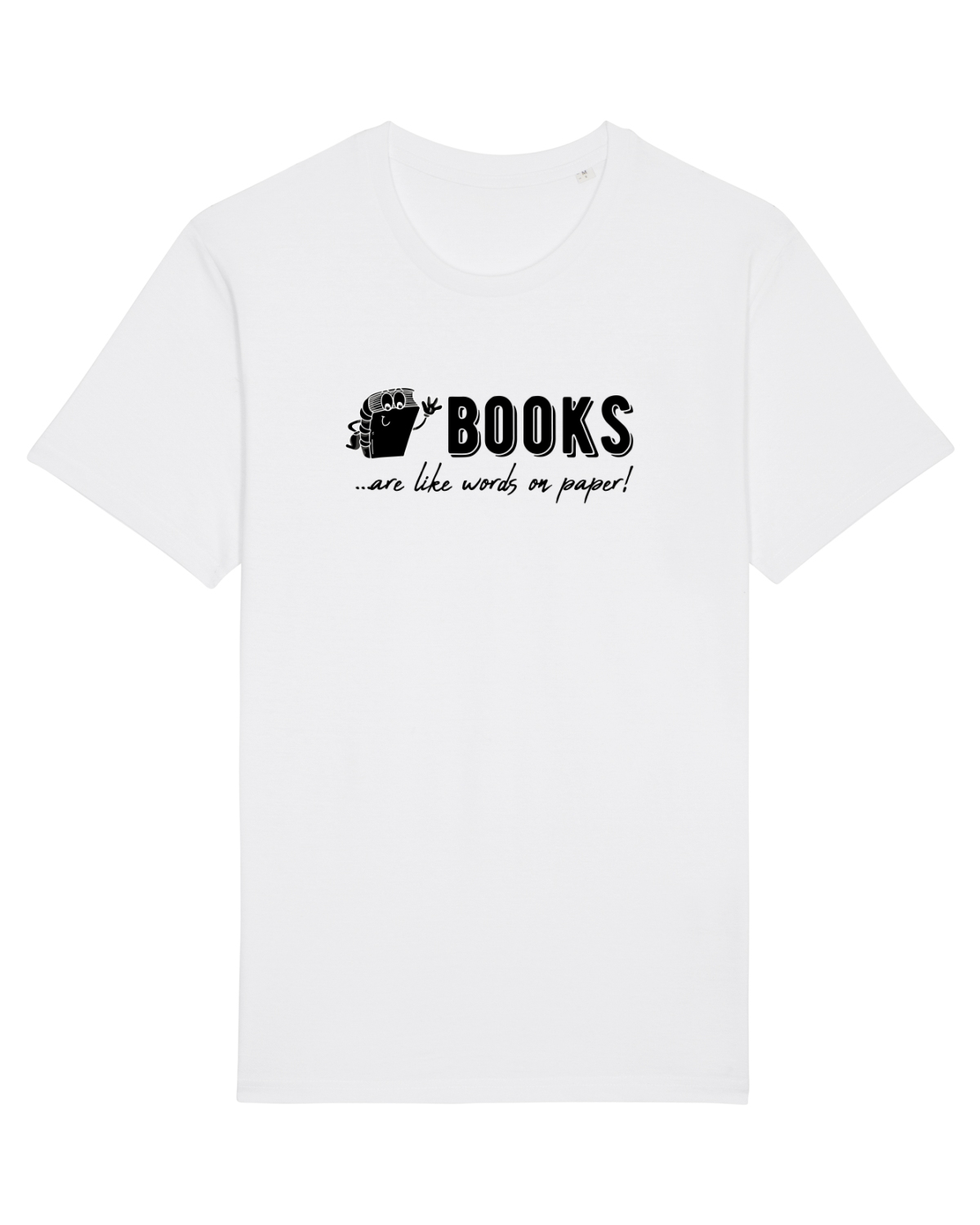 Tricou mânecă scurtă Unisex Rocker White