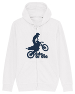 Ride or die - motocross Hanorac cu fermoar Unisex Connector