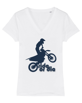 Ride or die - motocross White