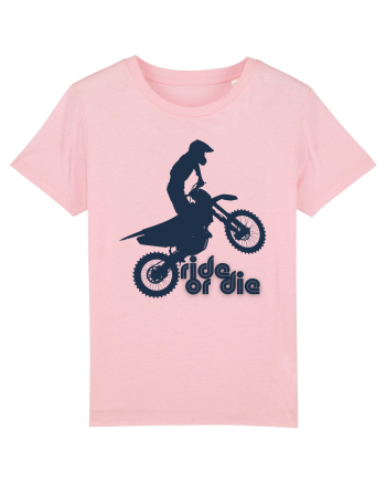 Ride or die - motocross Cotton Pink