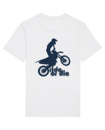 Ride or die - motocross Tricou mânecă scurtă Unisex Rocker