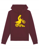 Ride or die - motocross - yellow Hanorac Unisex Drummer