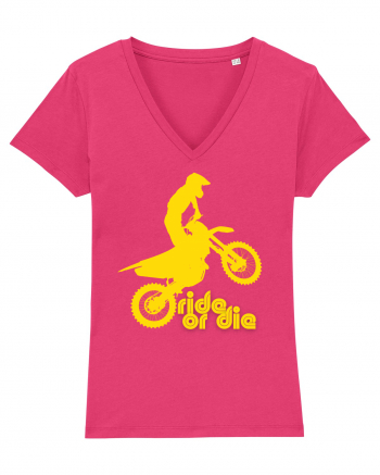 Ride or die - motocross - yellow Raspberry