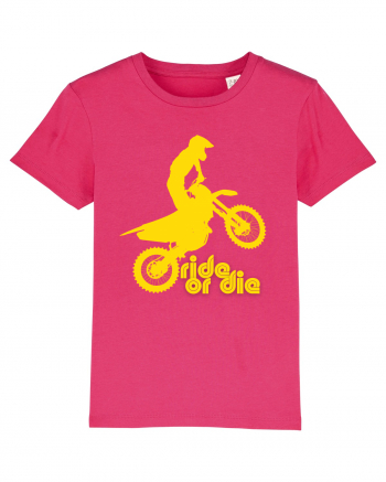 Ride or die - motocross - yellow Raspberry