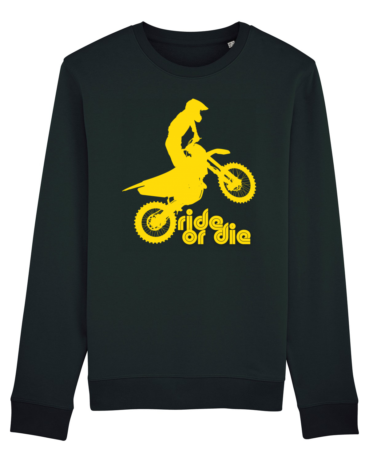 Bluză mânecă lungă Unisex Rise Black