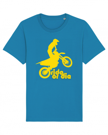 Ride or die - motocross - yellow Azur