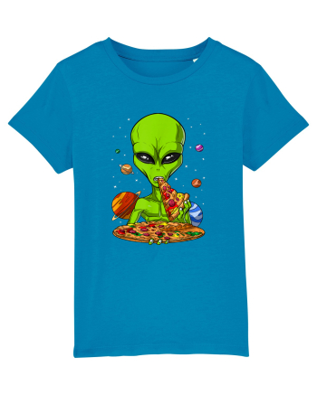 Alien Eating Pizza Azur