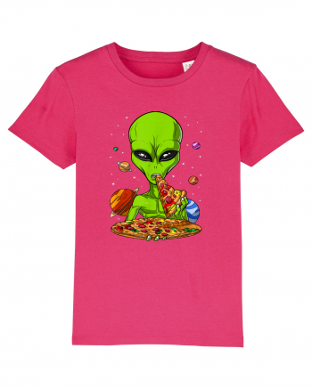 Alien Eating Pizza Raspberry