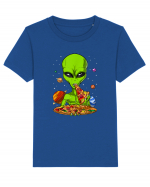 Alien Eating Pizza Tricou mânecă scurtă  Copii Mini Creator