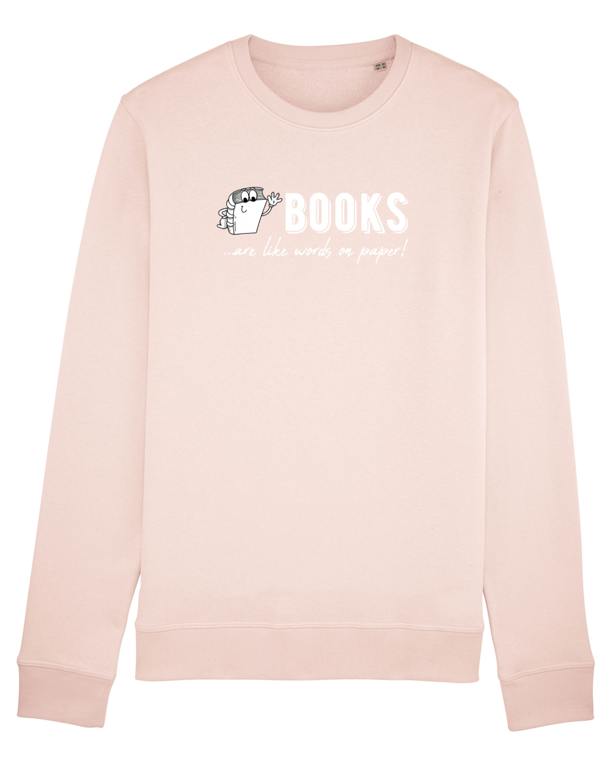 Bluză mânecă lungă Unisex Rise Candy Pink