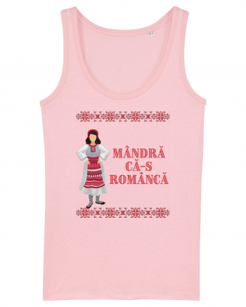 Mândră că-s româncă Cotton Pink