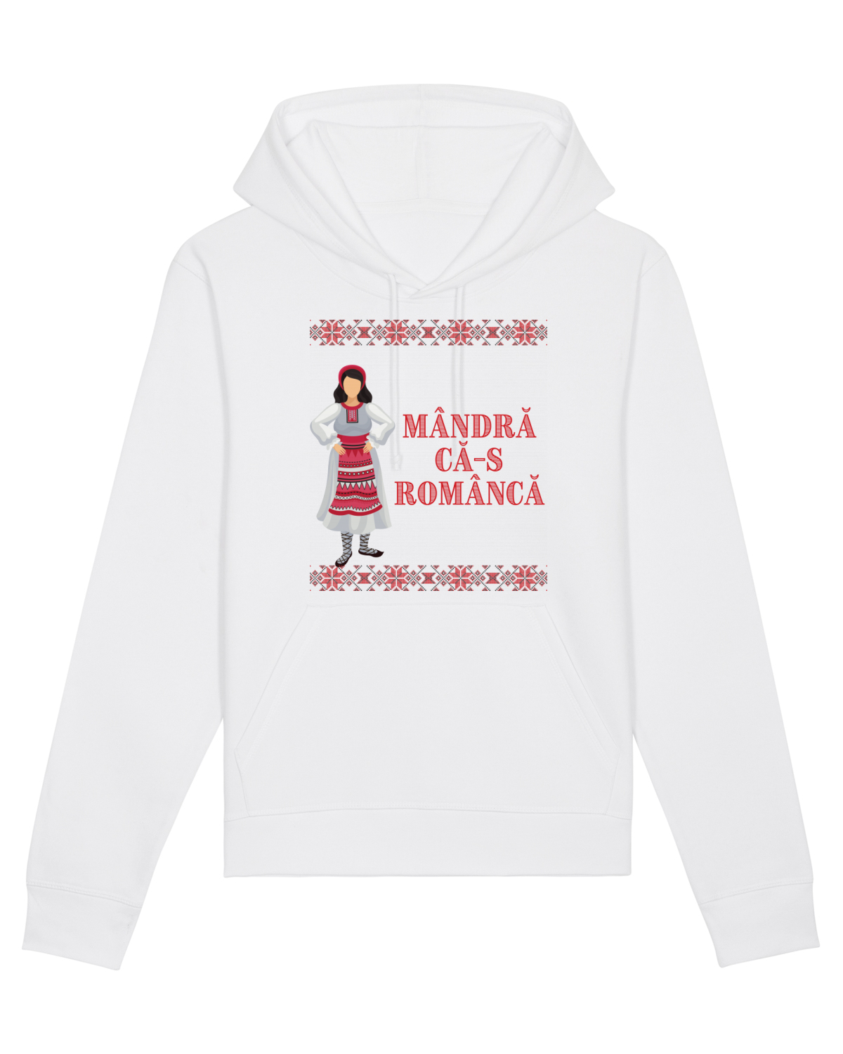 Hanorac Unisex Drummer White