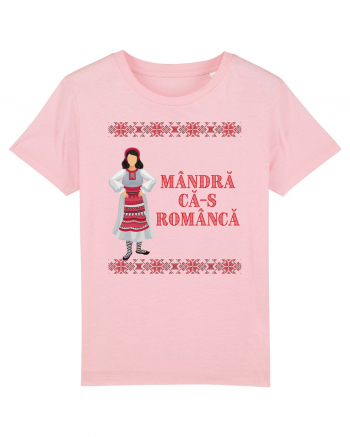 Mândră că-s româncă Cotton Pink