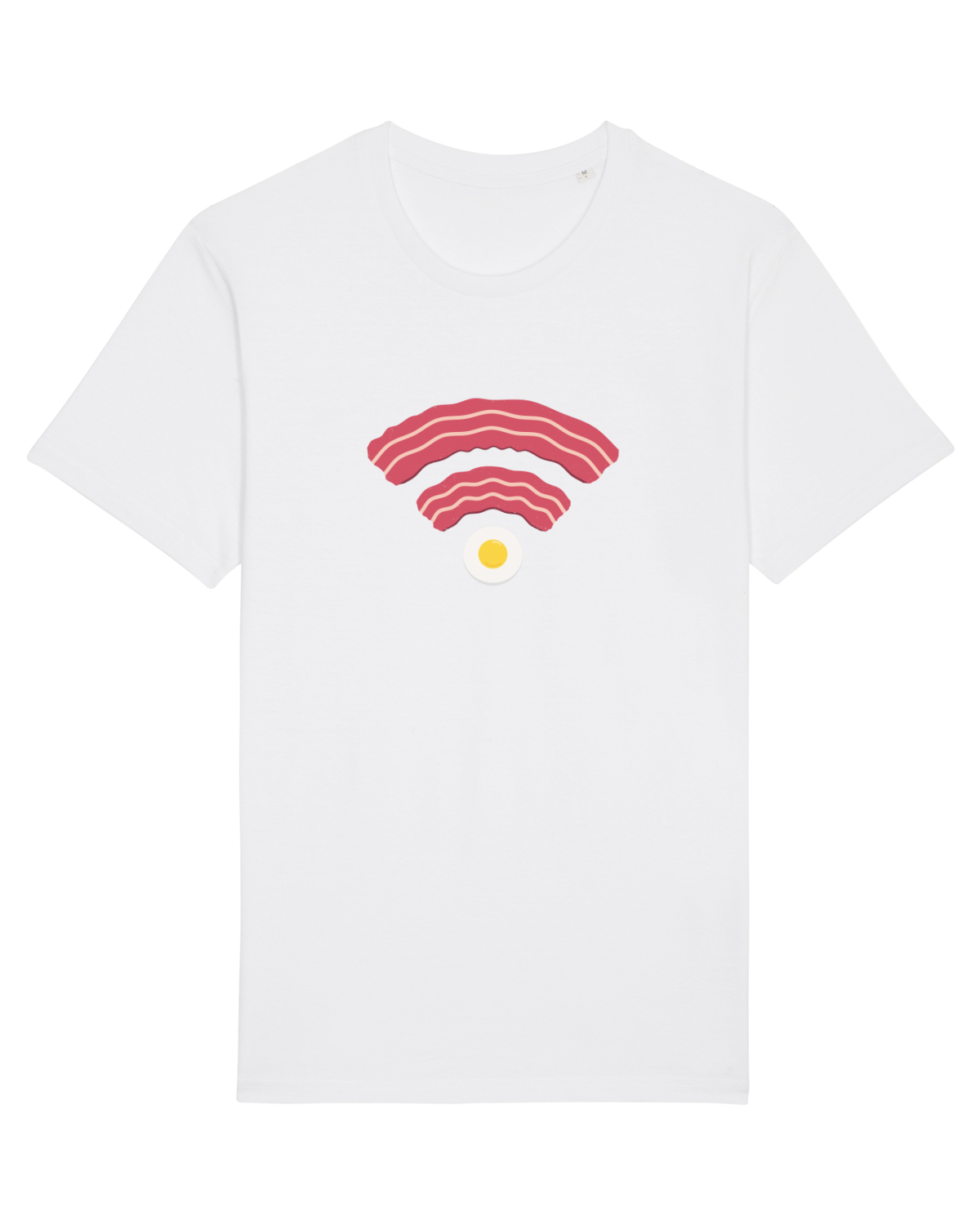 Tricou mânecă scurtă Unisex Rocker White