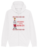 Mândru că-s român Hanorac cu fermoar Unisex Connector