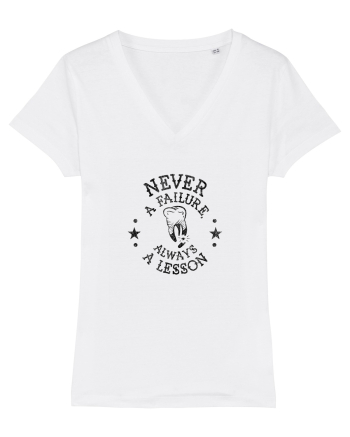 Never a failure, always a lesson White