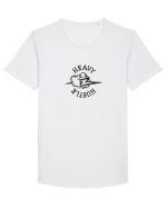 Heavy Hustle Tricou mânecă scurtă guler larg Bărbat Skater