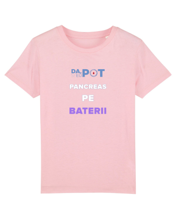 Pancreas pe baterii Cotton Pink