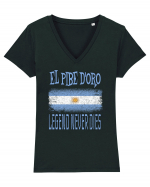 El Pibe D'Oro Legend Never Dies Tricou mânecă scurtă guler V Damă Evoker