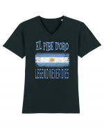 El Pibe D'Oro Legend Never Dies Tricou mânecă scurtă guler V Bărbat Presenter