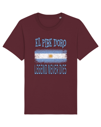El Pibe D'Oro Legend Never Dies Burgundy