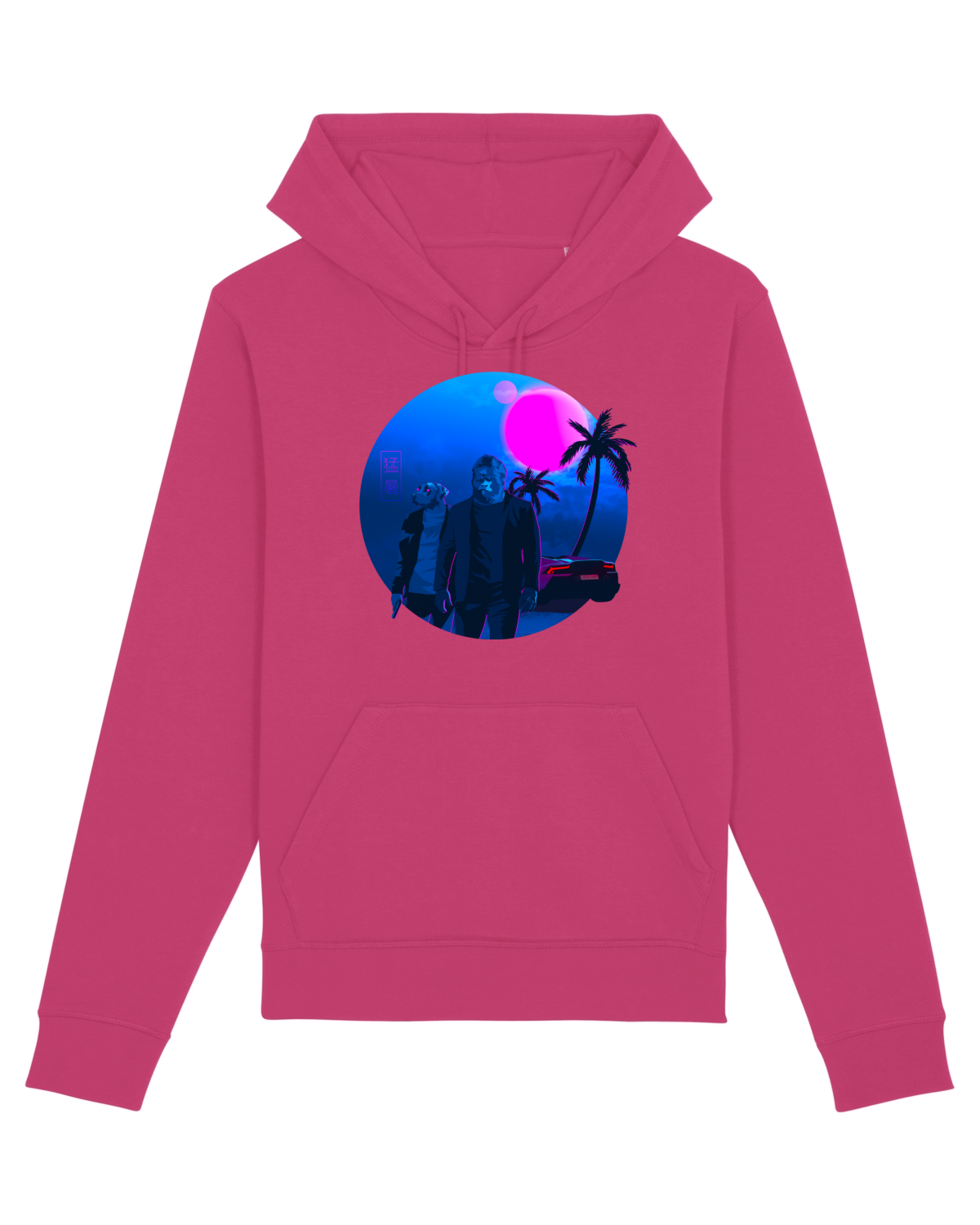 Hanorac Unisex Drummer Raspberry