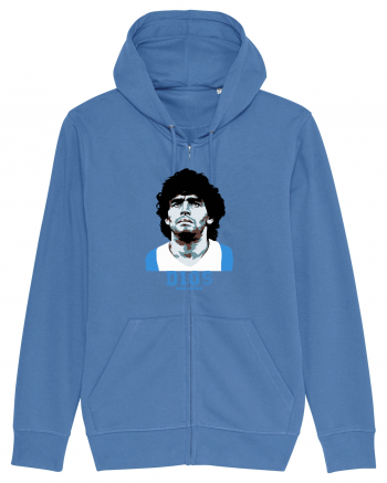 Maradona D10S.  Bright Blue
