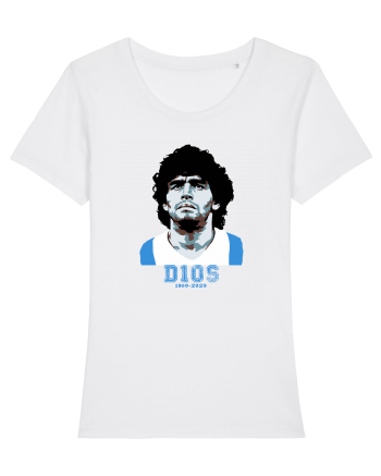 Maradona D10S.  White